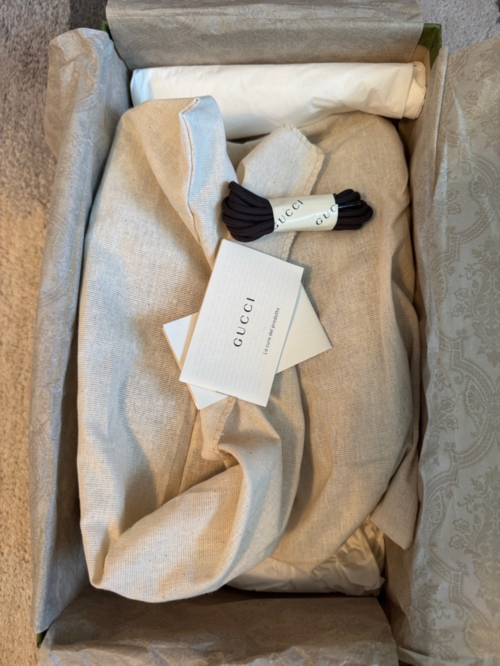 Gucci Taupe, Brown & Gray Women’s Runner Sneakers - Picture 9 of 11